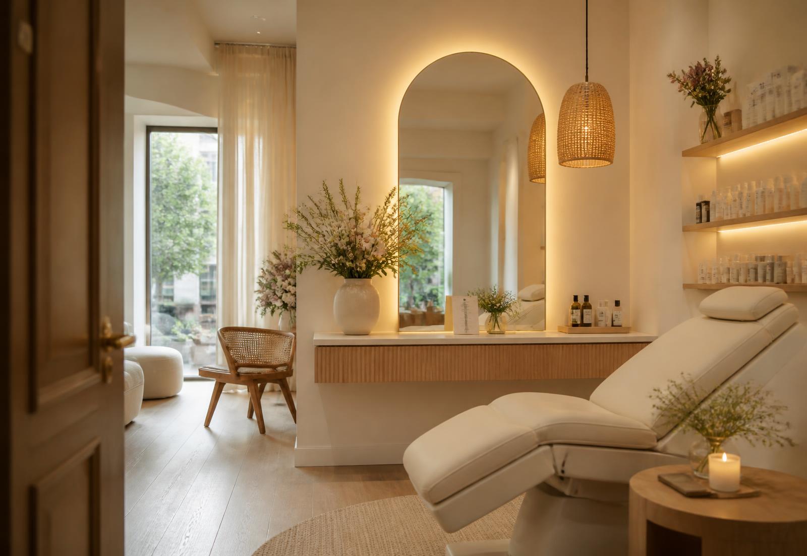 Warm en modern salon interieur van Sizz